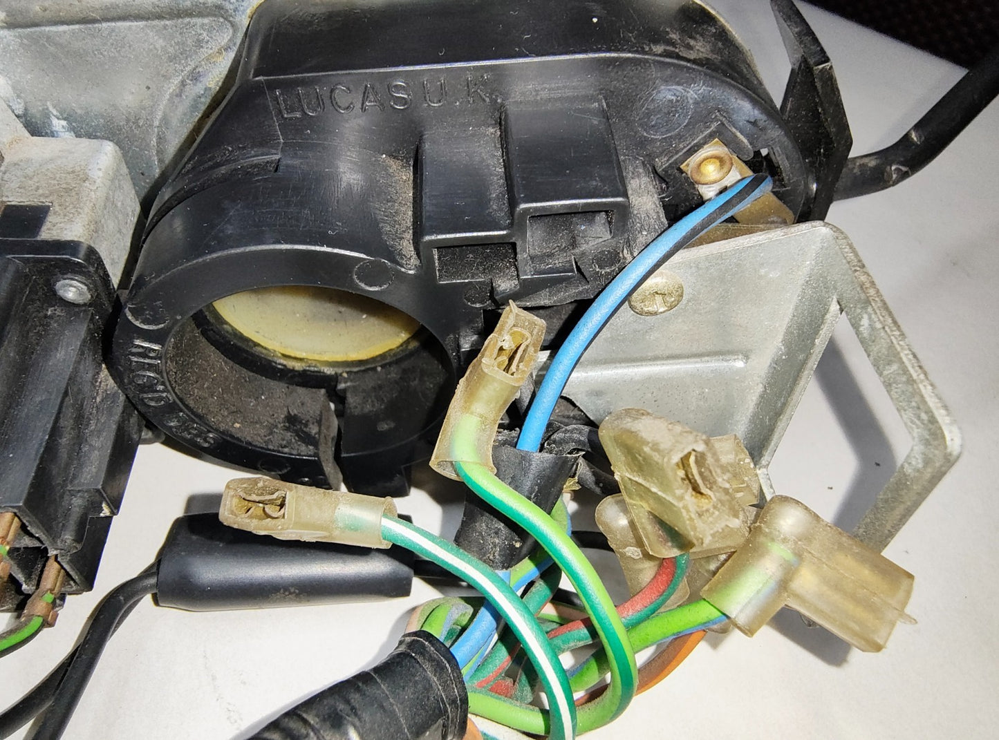 Lucas Jaguar Indicator Light Dip Flash Wiper 2 Stalk Control Unit  Used. RHD?14