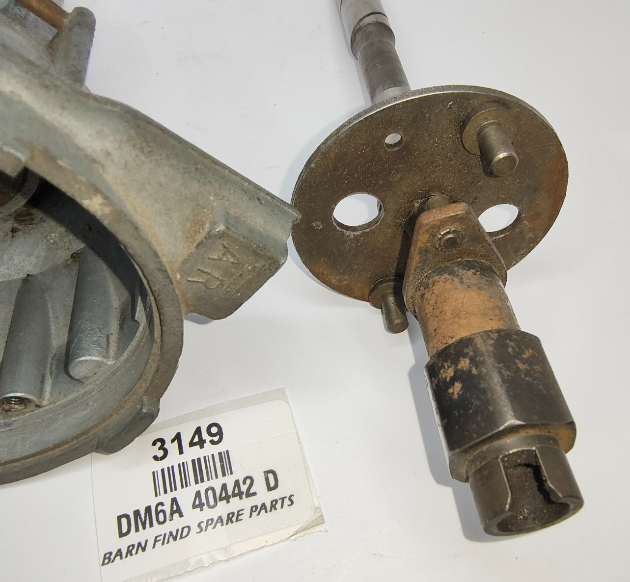 Lucas Original Used Distributor housing DM6A 40442 D, Type A209 Dated 12 569
