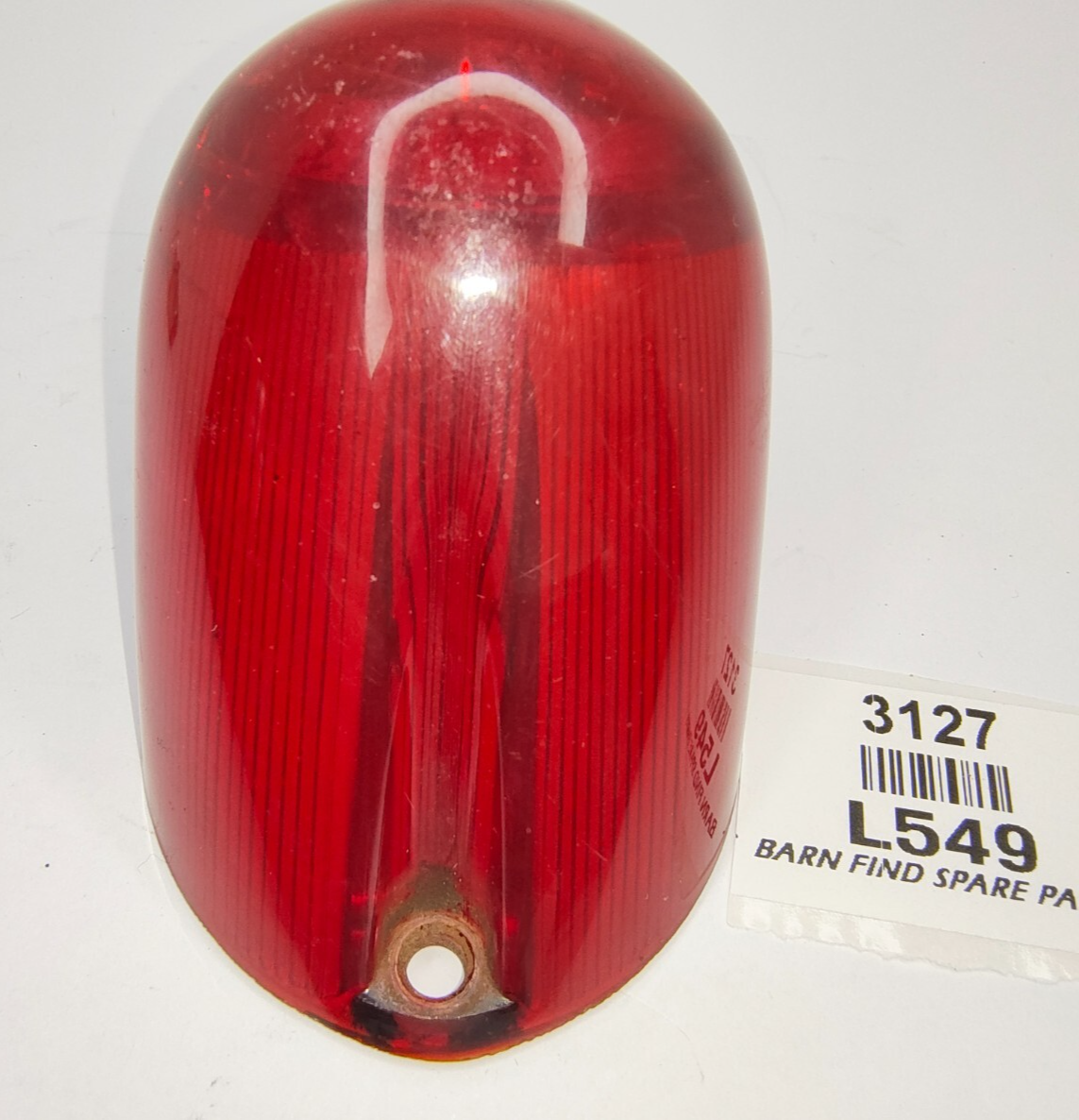 Original used Lucas L549 Rear Light Lens - Suits Morris Minor MGA Triumph TR35