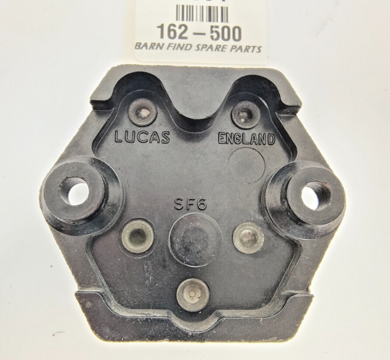 Original Lucas Bakelite FS6 screw terminal 2 fuse block - 162-500 New Old Stock7