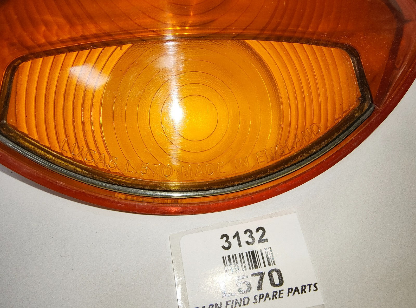 RARE Original Lucas AMBER L570 Tail Light suits Lancia Flaminia Appia Vanguard19