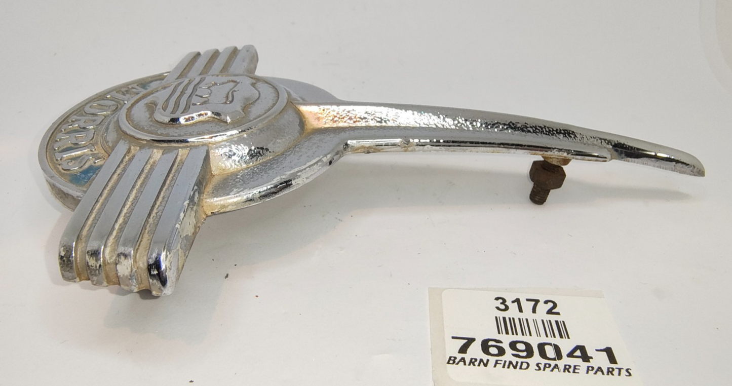 Original Morris 1000 bonnet hood chrome emblem good used 7690414