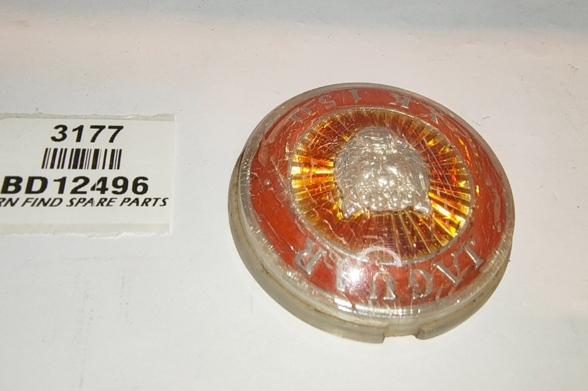 Original plastic Jaguar XK150 Grill Badge BD12496 used4
