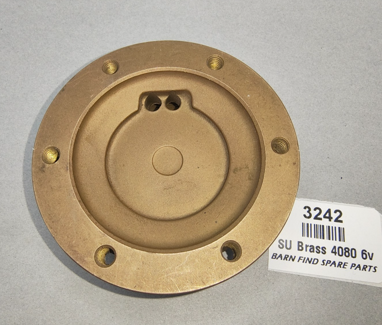 SU Type L  Brass  Body Fuel Pump AUA 4080  style RARE 6V New Old Stock8