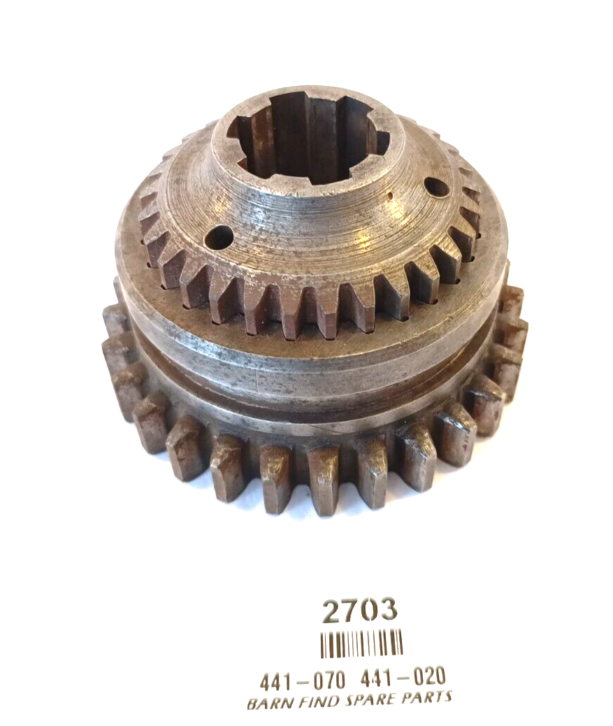Original MG TD TF Gearbox 1st Gear + 1st & 2nd Gear Sliding Hub Assembly1