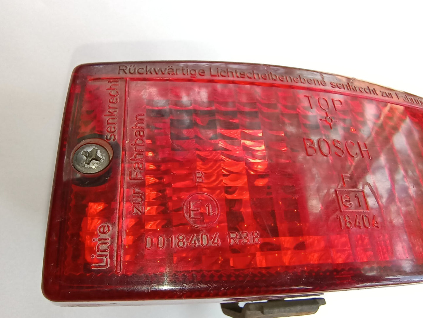 Original Ferrari F40 & 328 Bosch 0018404R38 red Fog Light - used 606700001