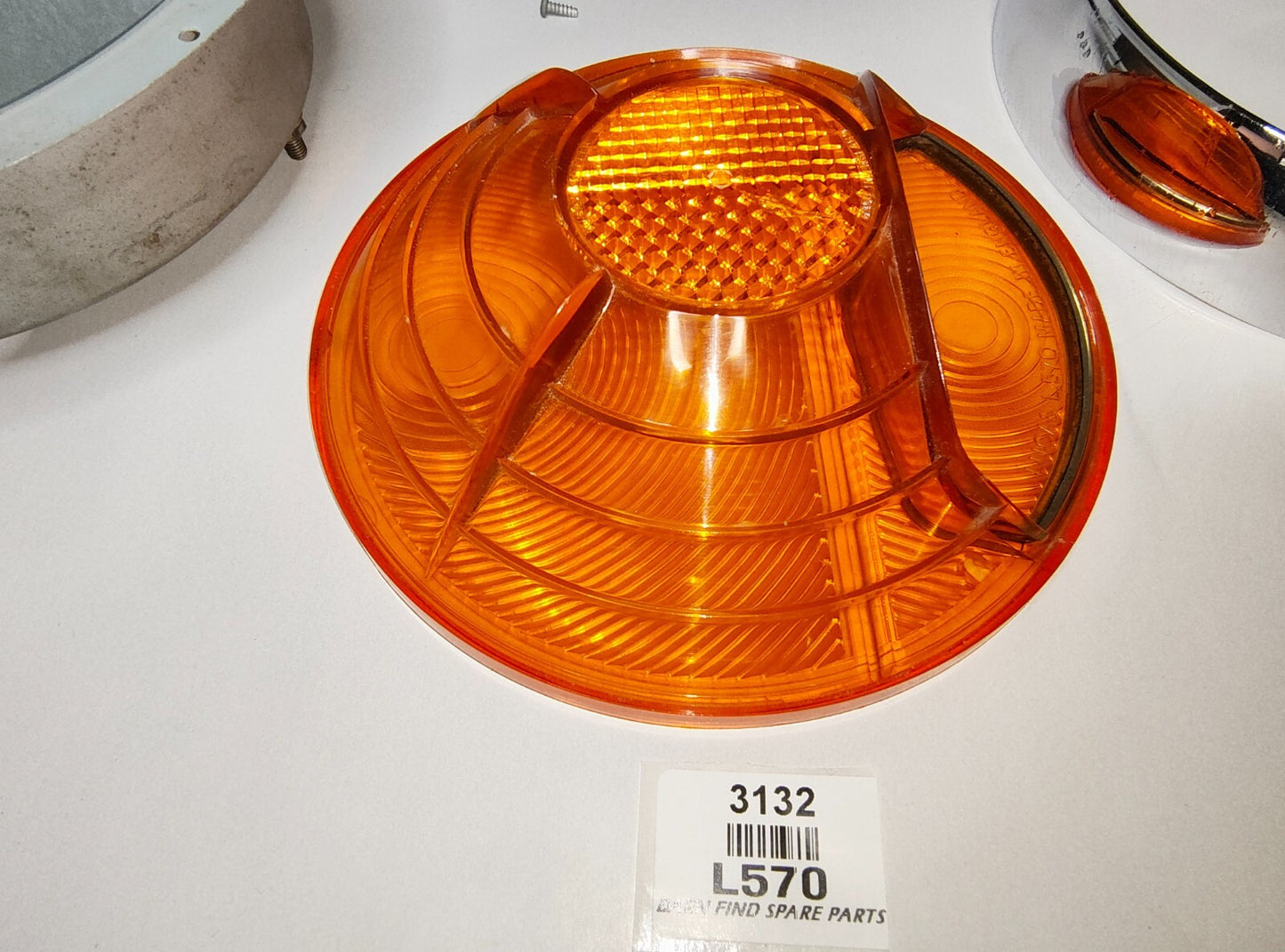 RARE Original Lucas AMBER L570 Tail Light suits Lancia Flaminia Appia Vanguard18