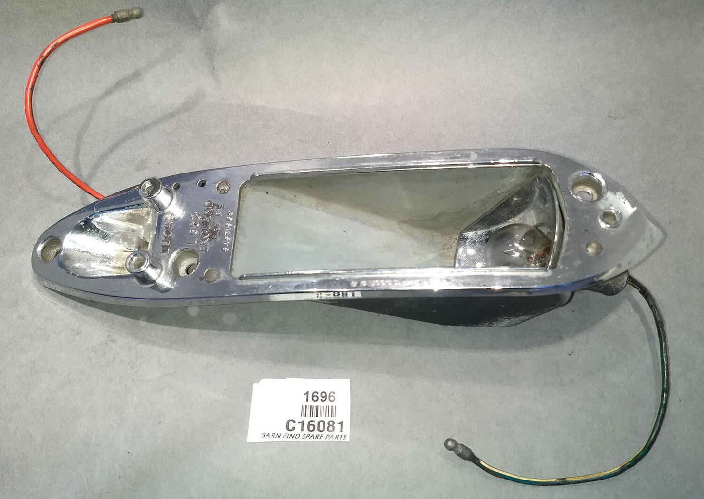 Jaguar E-Type Used Left Hand Front Side & Flasher Lamp Light Housing C160810