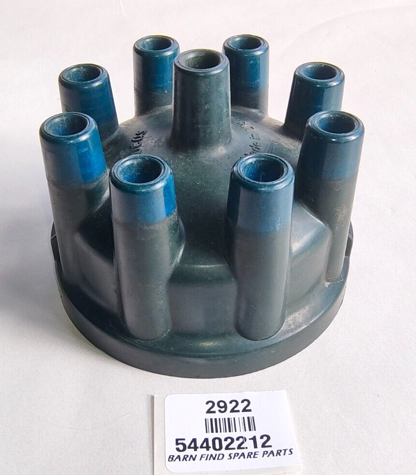 Lucas top entry distributor cap 8 cylinder Blue/green. 54402212 Used8