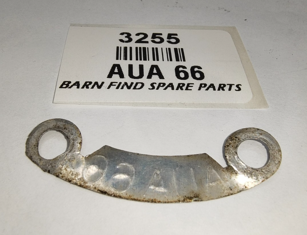 SU original genuine Used Fuel Pump identification Tag AUA 66 AUA661