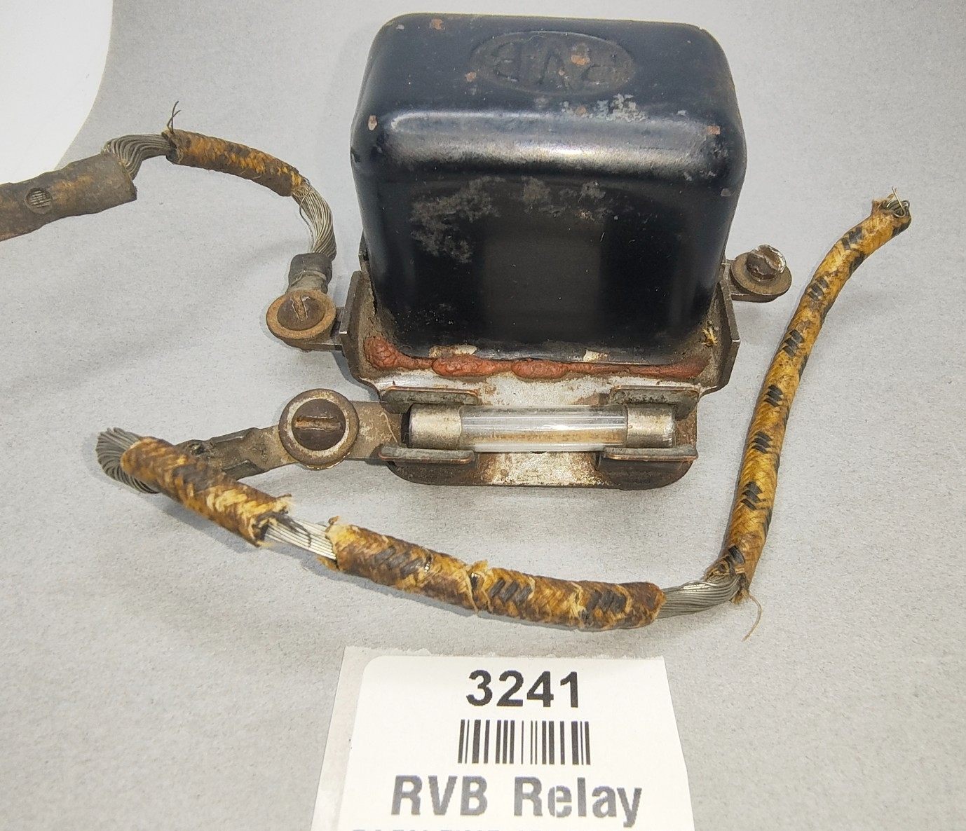 RVB Original 6v Used Horn Relay external 20 AMP fuse. 3 terminals marked H S B5