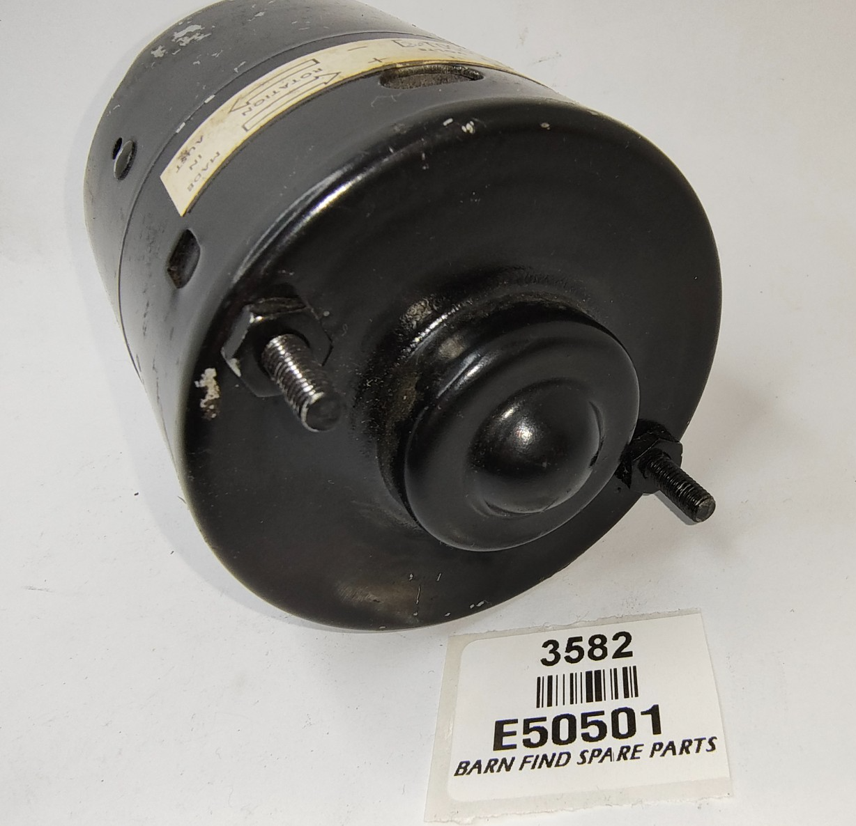 Smiths 12 Volt two directional single speed motor, New Old Stock, Code E505014