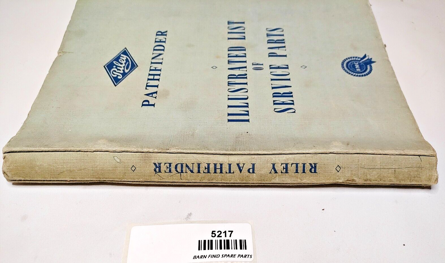 Original Riley Pathfinder RMH Saloon Illustrated Parts List Pub. AJB5172 195419