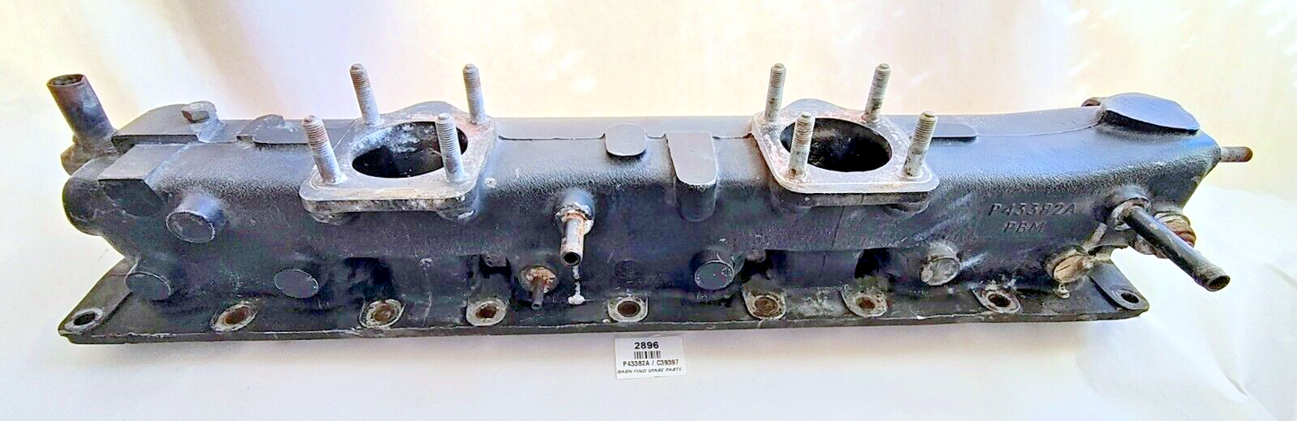 Inlet Manifold Used Original For Twin SU’s P43382A / C39397 To Suit Jaguar XJ60