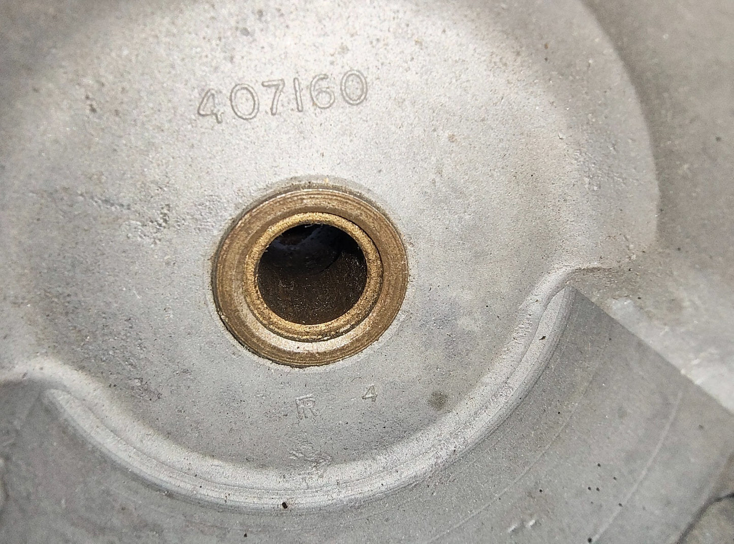 Lucas Used DXH6A Distributor Housing, 40093B  Type No. GC37 Dated January 19489