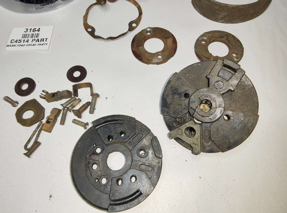 ORIGINAL Jaguar XK120 MKV Horn Assembly Manette PARTS ONLY C2766 C4514 328472