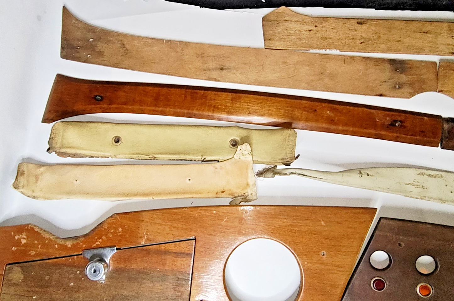 Original Bristol 400 interior trim - 15 pieces from Bristol 400 Chassis 64016