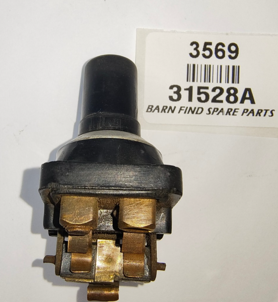Lucas 31528A Panel "P" Light push on/off switch USED Working suits Jaguar XK1504