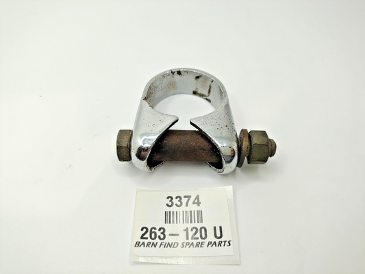 STEERING COLUMN CLAMP Inc. bolt, nut, washer & distance tube Good Used 263-1200