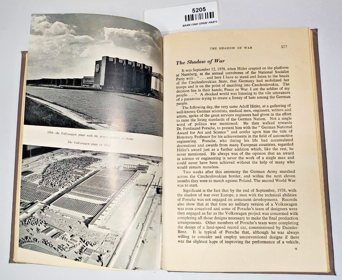 Beyond Expectation "The Volkswagen Story" book by  K.B. Hopfinger 1954 First Ed13