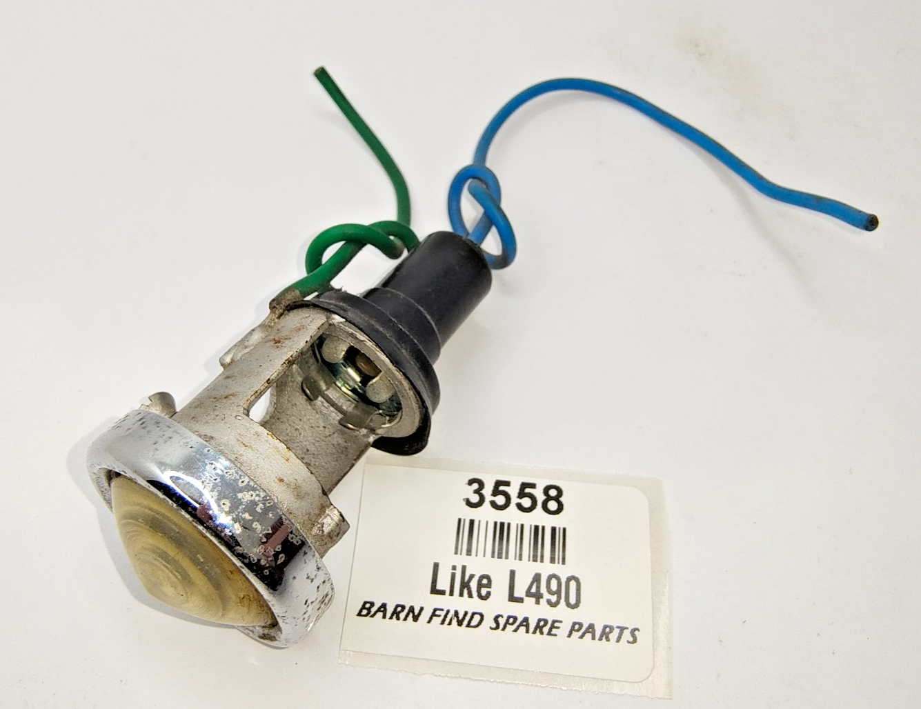 Original vintage side light  very similar to the Lucas L490 Used Condition1