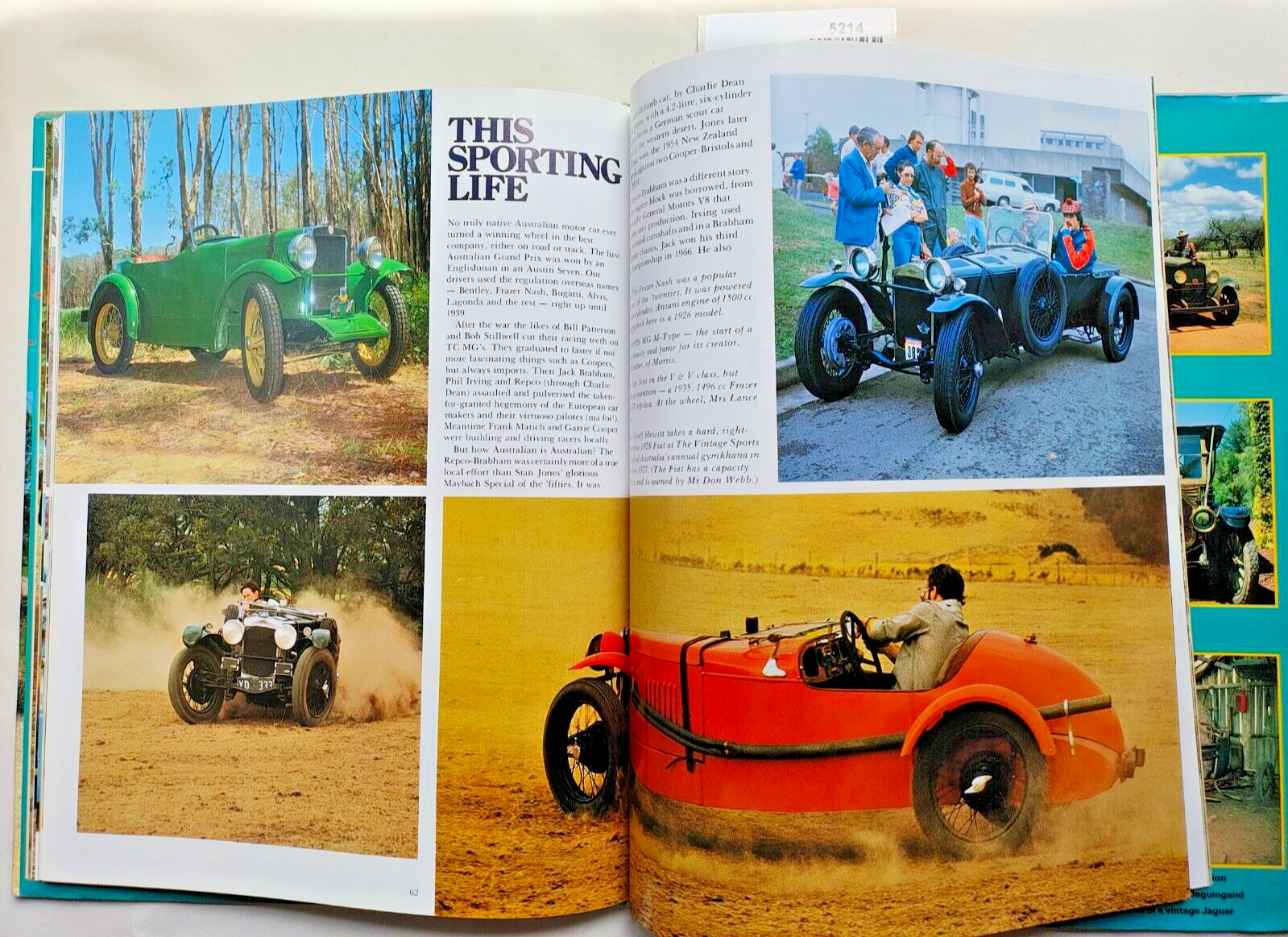 Australia's Veteran & Vintage Cars full colour hardcover book by Bryan Hanrahan10