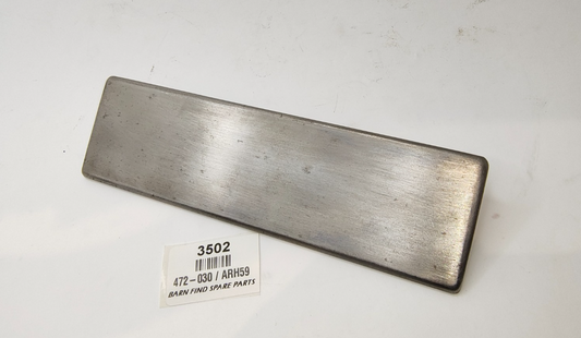 Radio Blanking Plate bare metal inc mounting tags nuts & washers 472-030 / ARH590