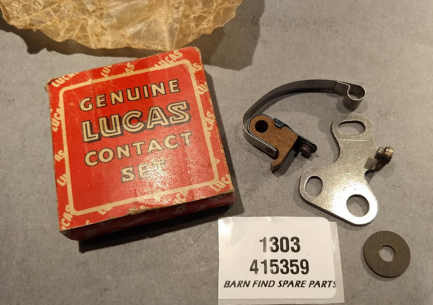 Lucas Ignition Contact Set 4153590