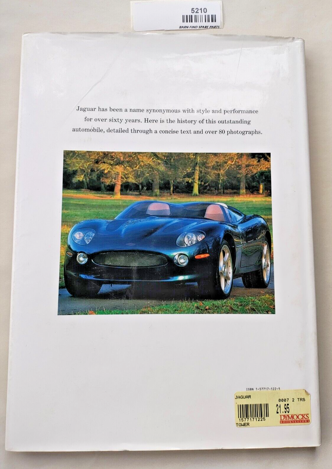 Jaguar Spirit of the Cat hardcover book by Paul Cockerham1