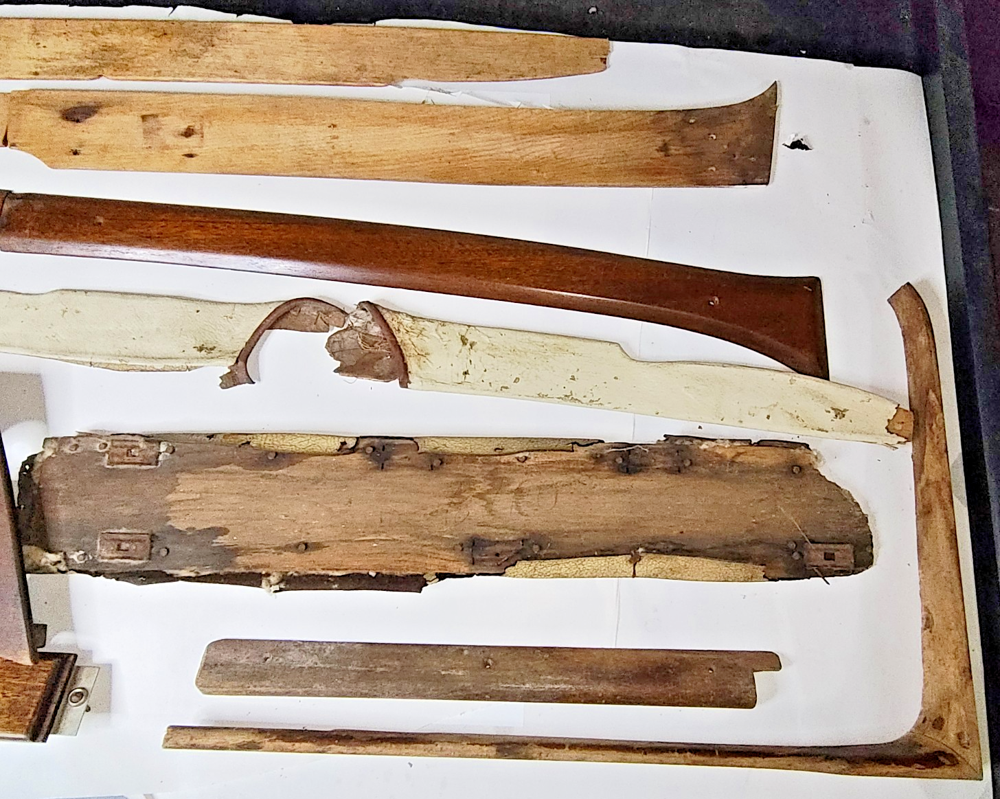Original Bristol 400 interior trim - 15 pieces from Bristol 400 Chassis 64018