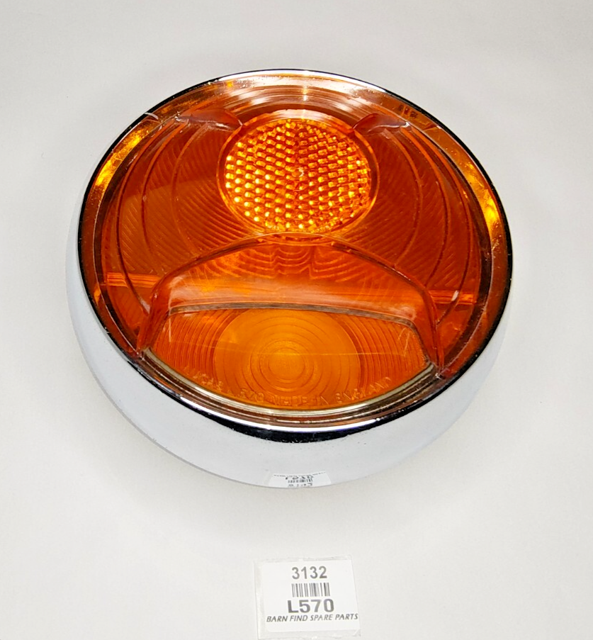 RARE Original Lucas AMBER L570 Tail Light suits Lancia Flaminia Appia Vanguard2