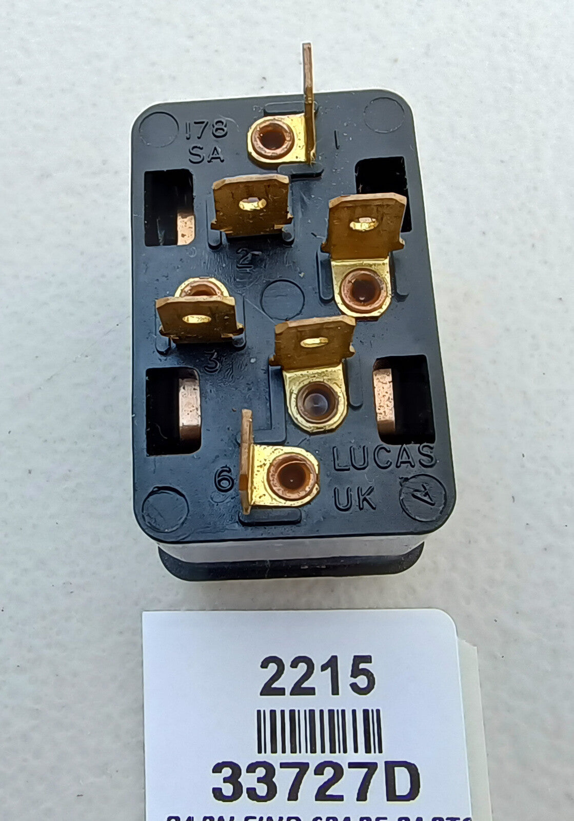 Original Jaguar XJ S2 Lucas 33727D panel switch - used5