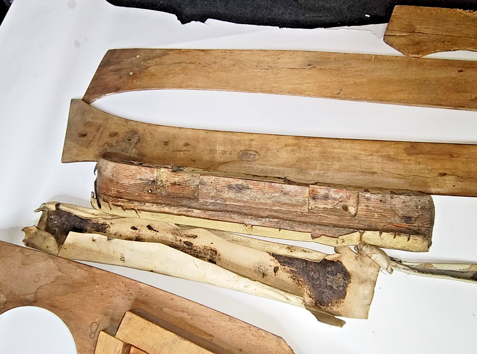 Original Bristol 400 interior trim - 15 pieces from Bristol 400 Chassis 64020