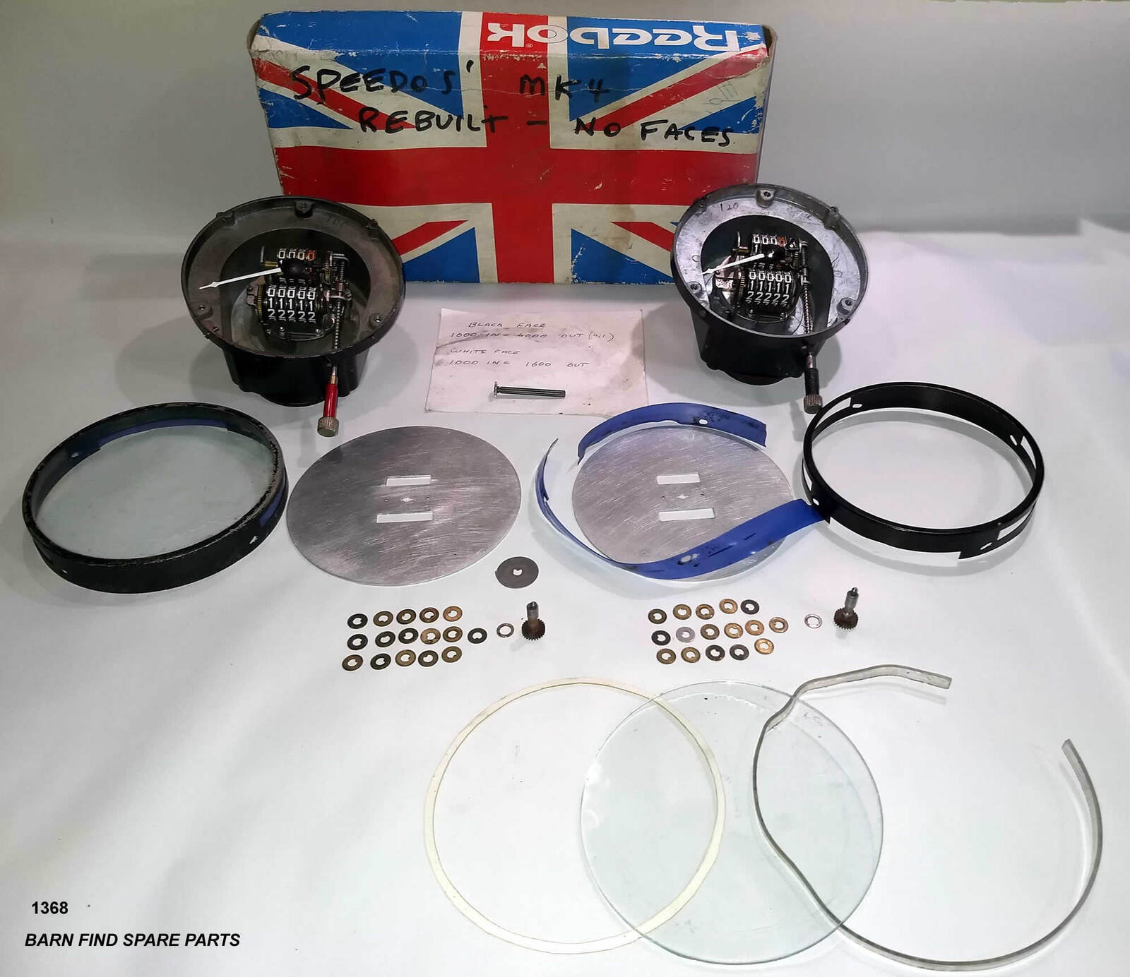 Smiths Speedo Speedometer Jaguar MkIV partly reconditioned JOB LOT0