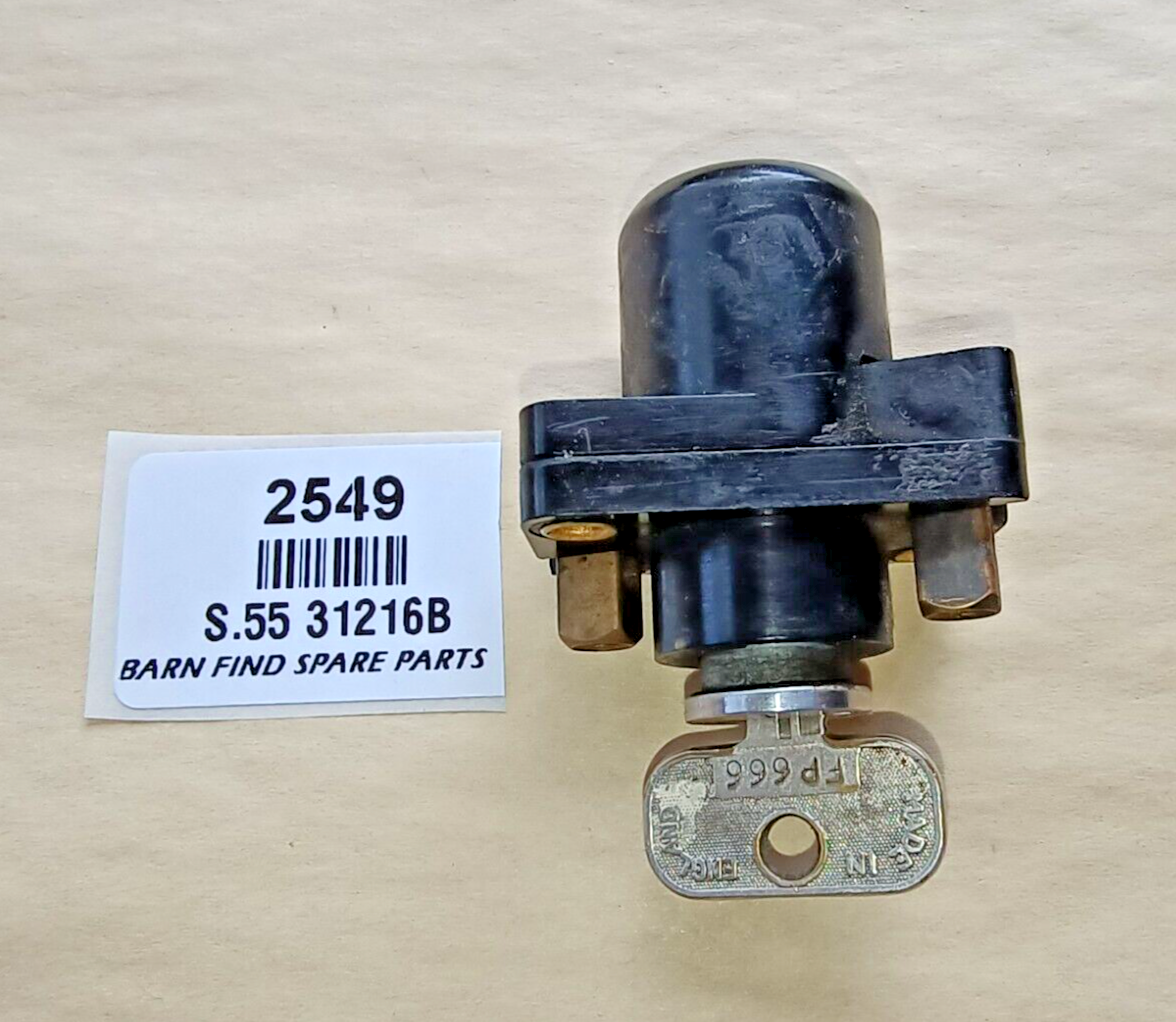 Lucas Original Ignition Switch S.55 31216B, Used Condition2