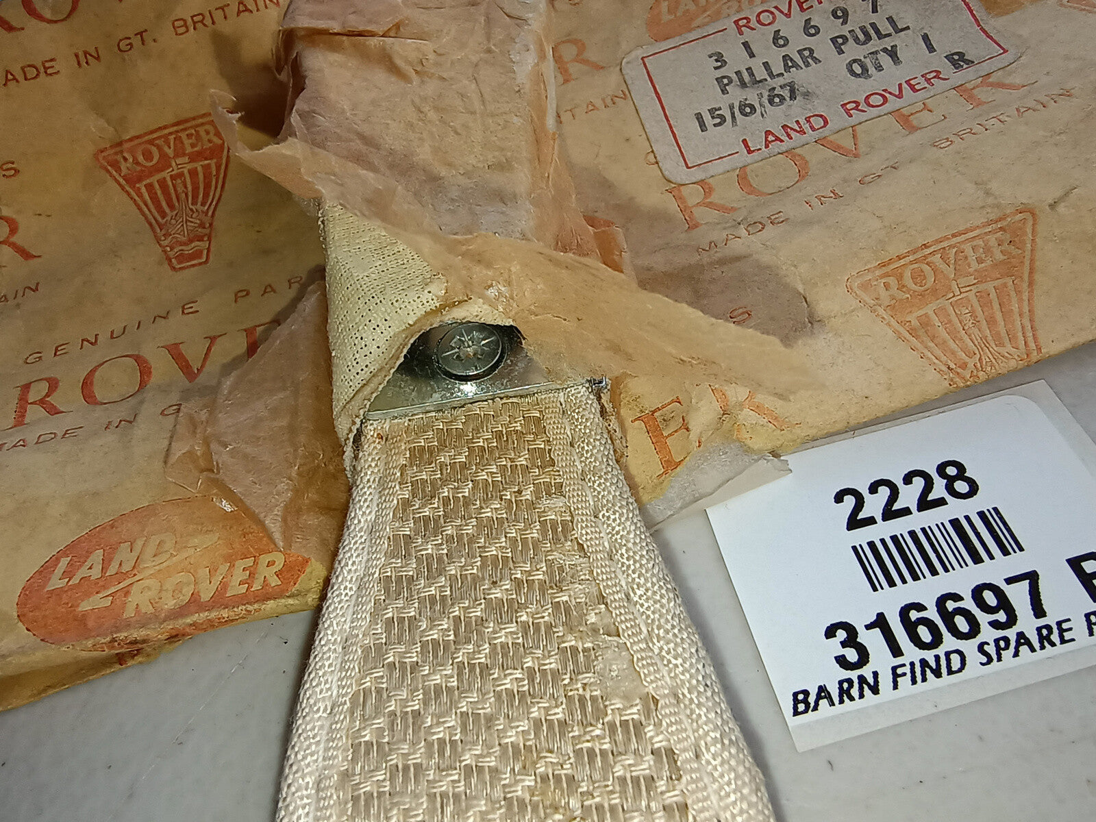 ROVER Pillar Pull, 316697 R.  New Old Stock2