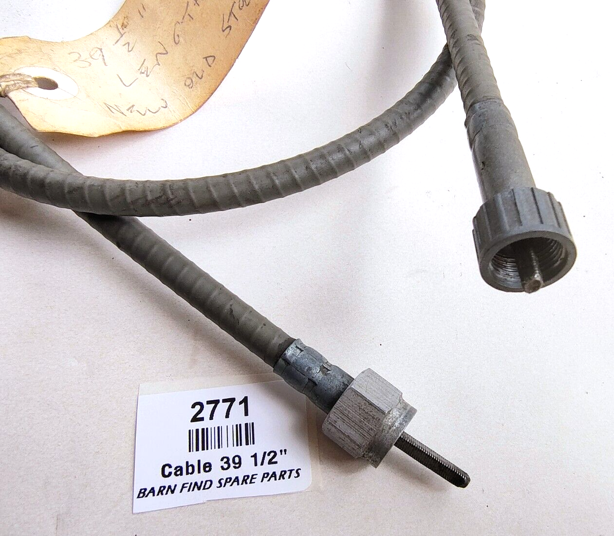 Speedo speedometer Cable 39 1/2" MG MGB  New Old Stock1