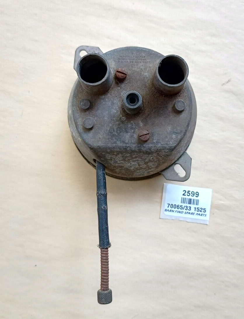 Original vintage Jaeger gold face classic car speedometer speedo 70065/33 15252