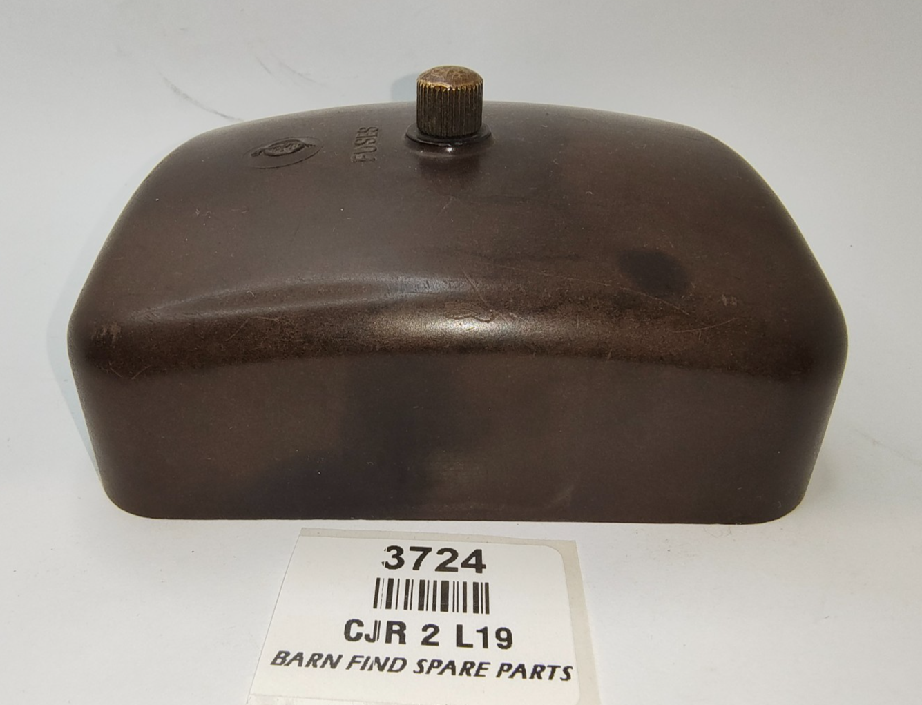 Original Lucas 12 volt Brown Bakelite Fuse Block Cover Used to suit a CJR2 L193