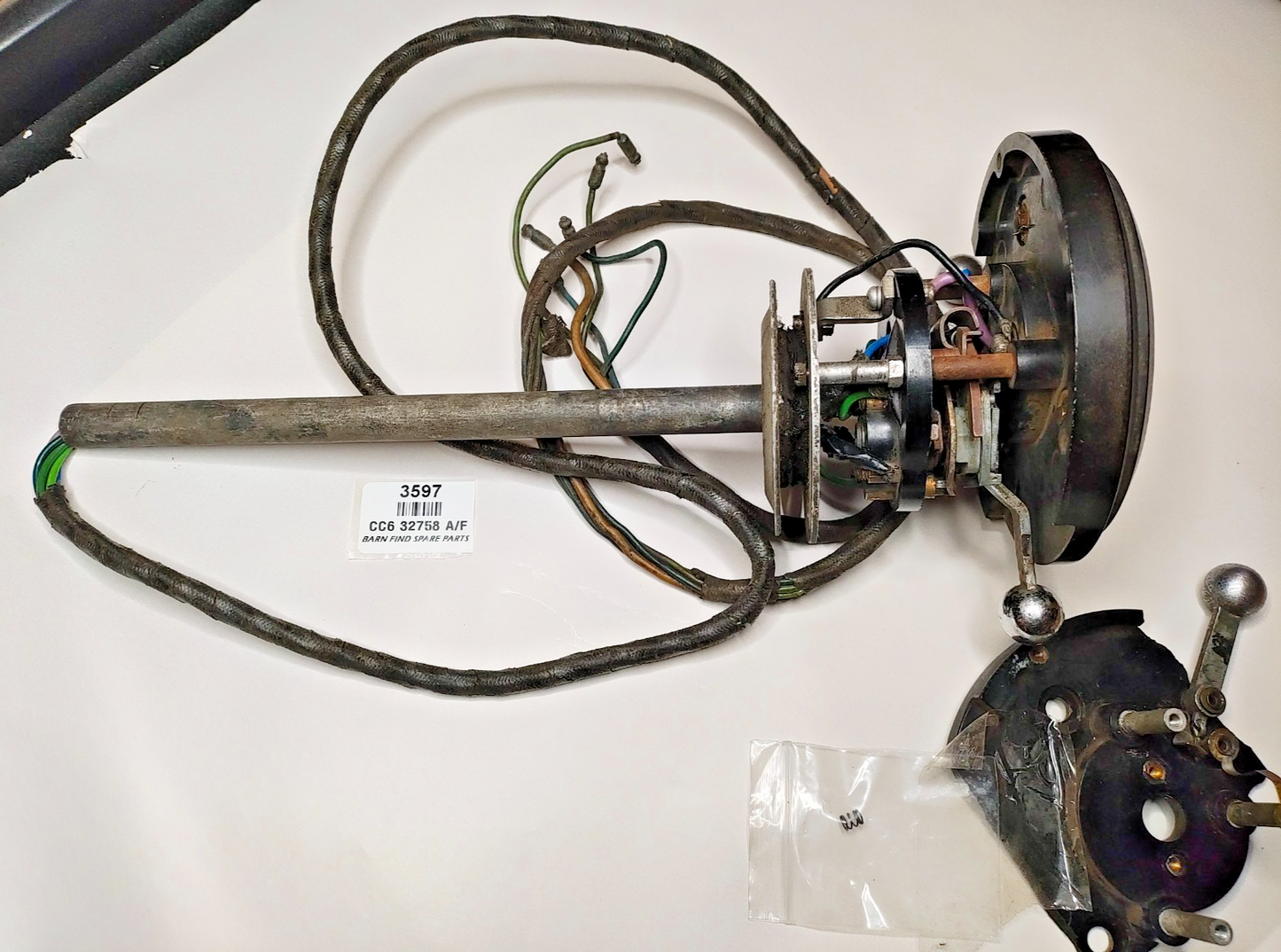 Steering wheel Column Control Manette Used inc. Horn Light Dipper etc CC6 327581
