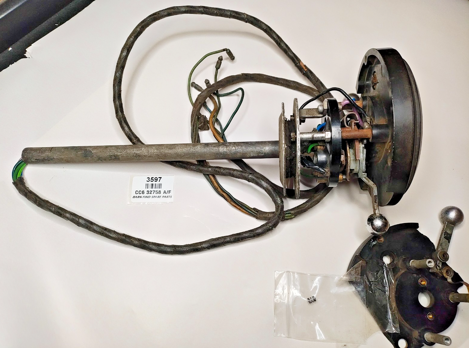 Steering wheel Column Control Manette Used inc. Horn Light Dipper etc CC6 327581