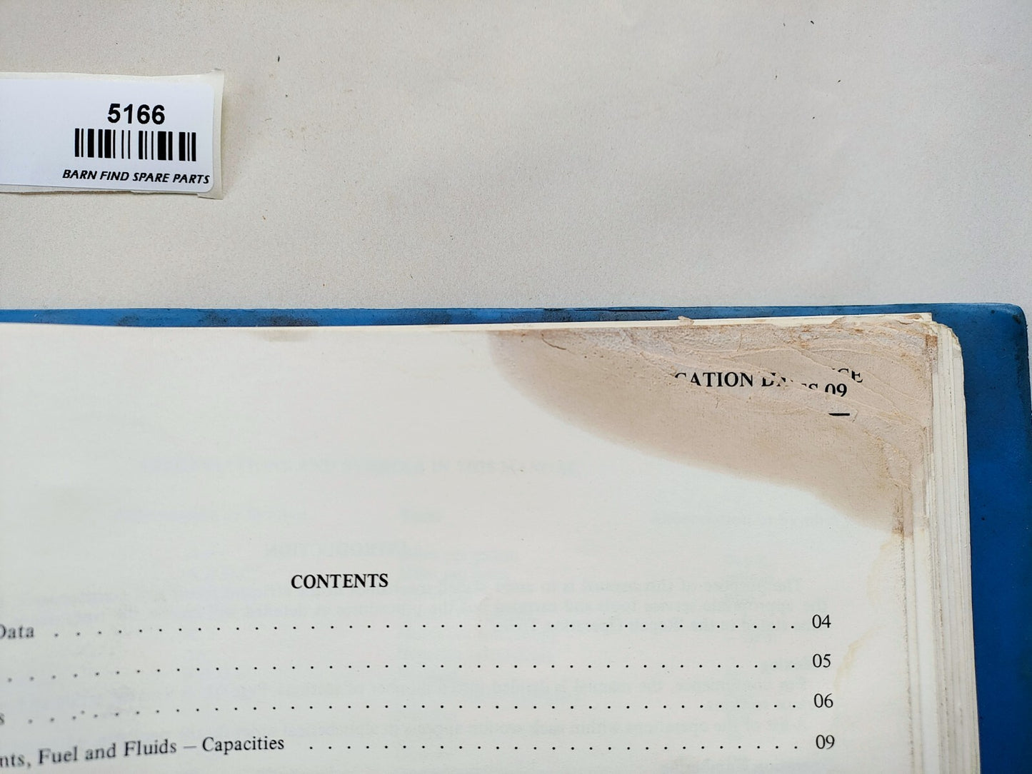 Original Jaguar XJ12 Repair Operation Manual E.172 Issue 1 1972 in hard binder5