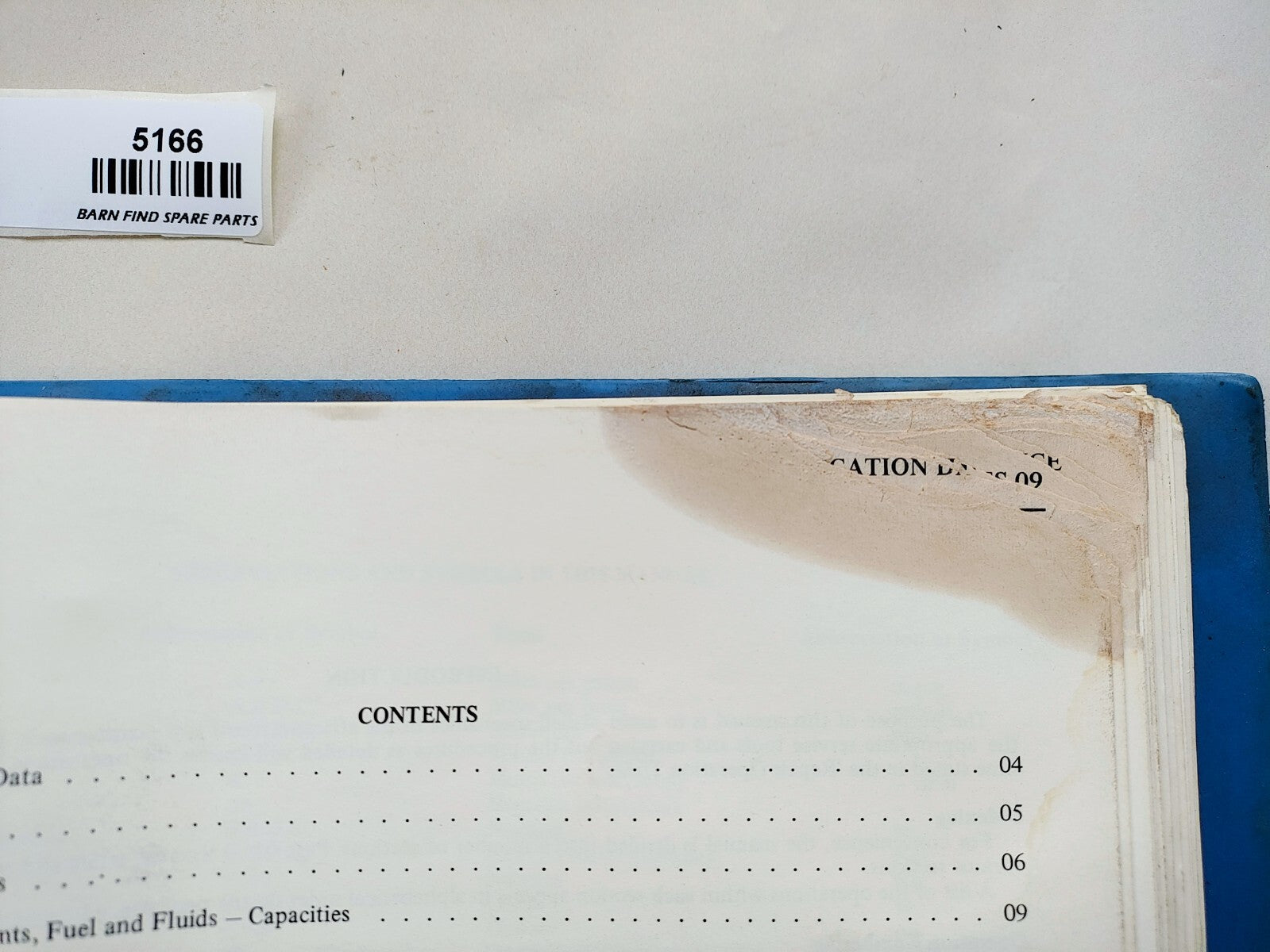Original Jaguar XJ12 Repair Operation Manual E.172 Issue 1 1972 in hard binder5