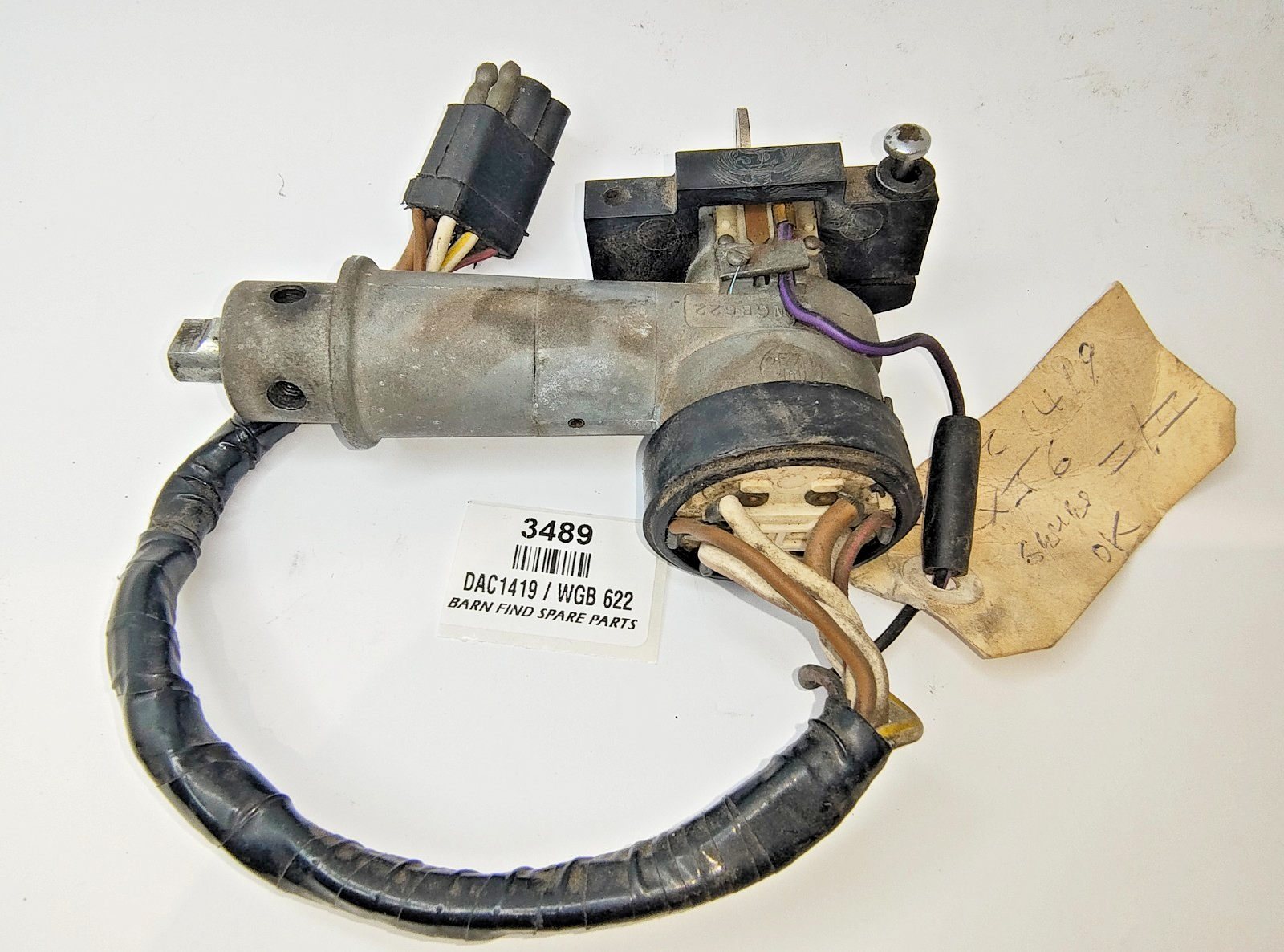 Jaguar XJ Ignition Switch & steering lock Good Used Condition DAC1419 / WGB 6221