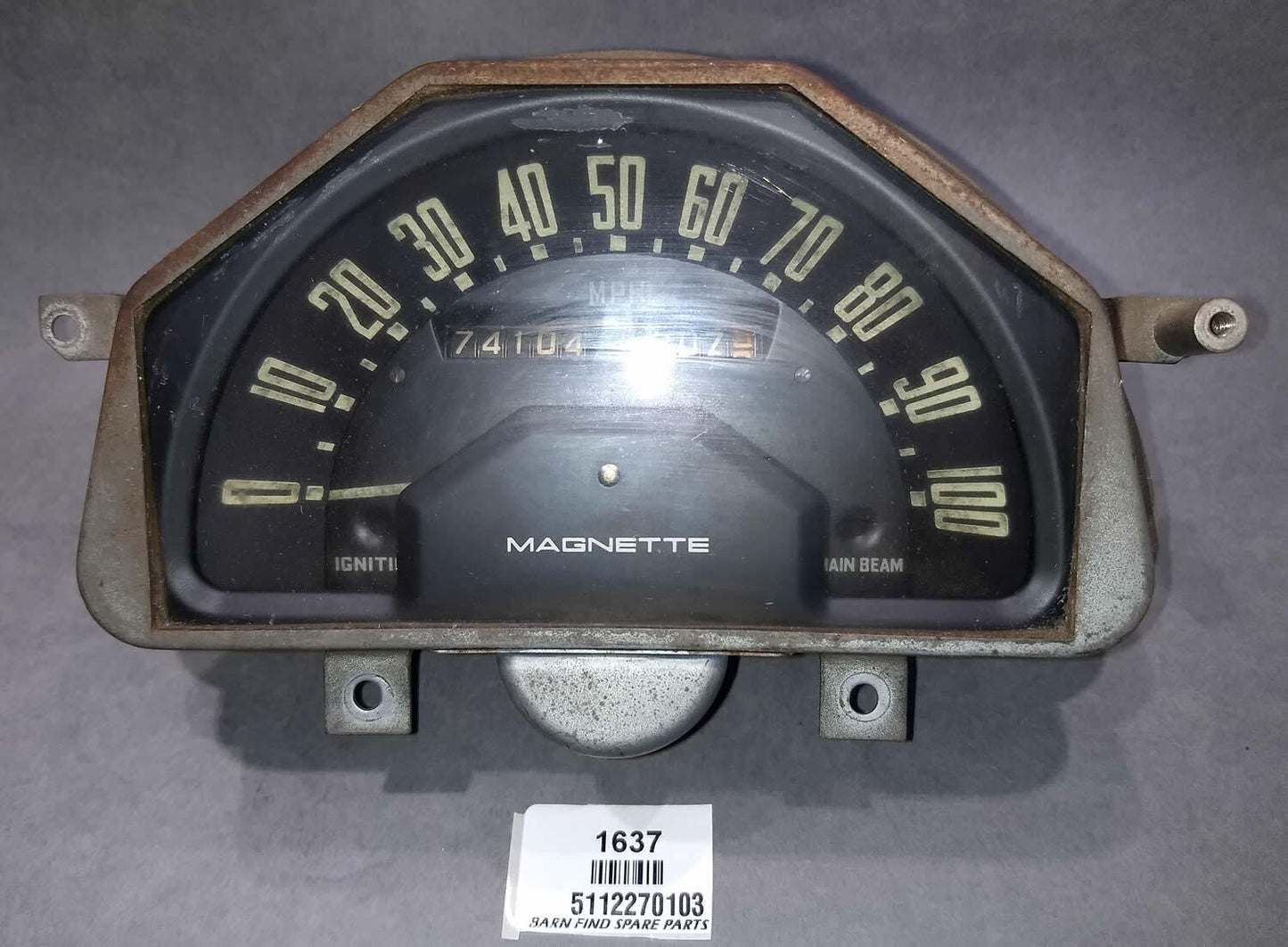 MG Magnette Smiths Jaeger Speedometer  51122701031