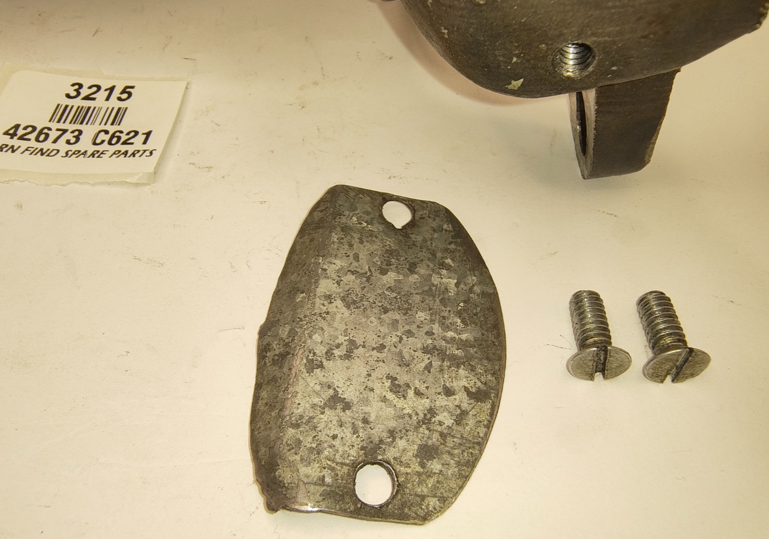 Pair of Jaguar Mark 4 1 1/2 Litre and earlier 2 1/2 Litre stub axles C621 C62212