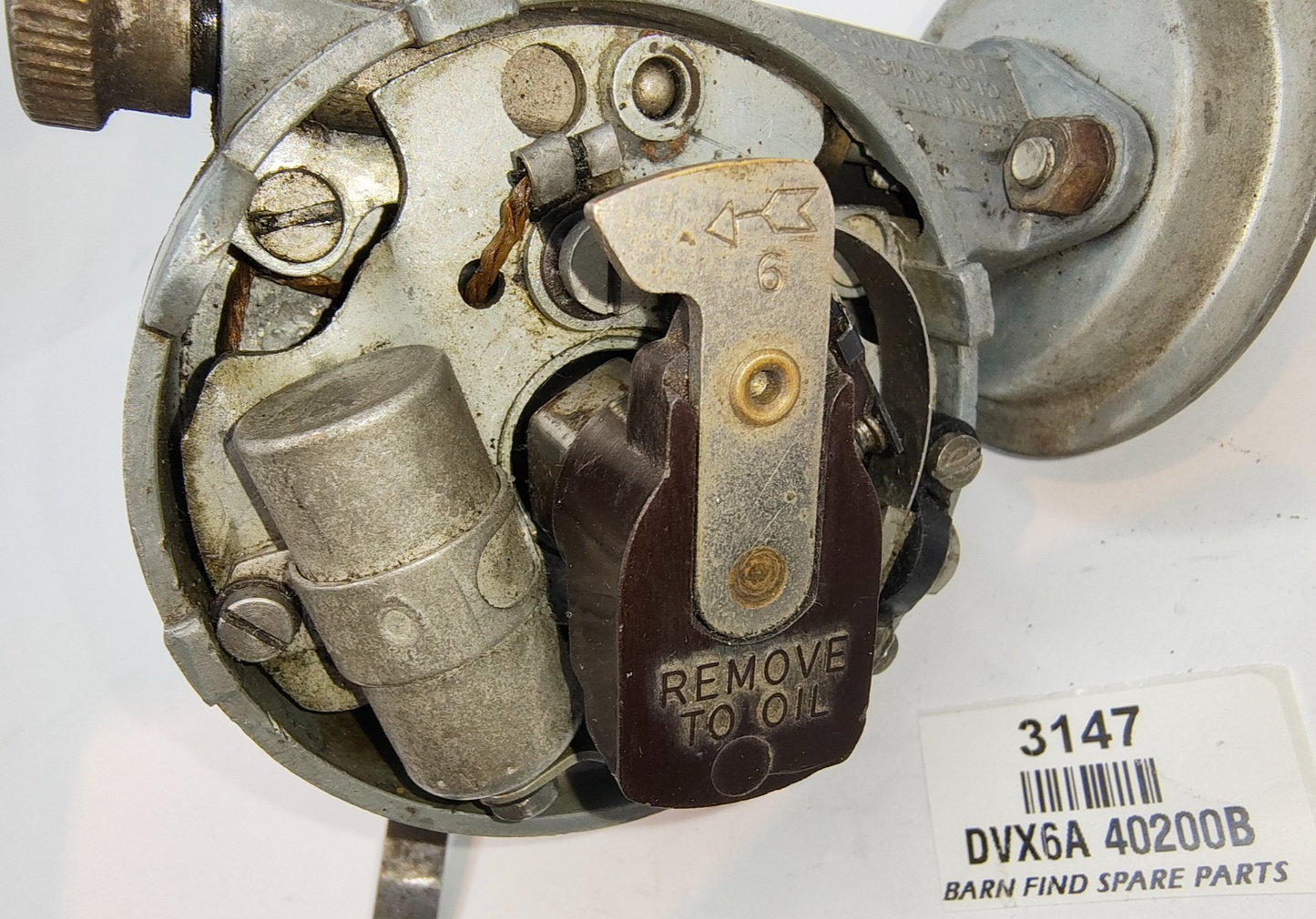 Lucas Original Used Distributor DVX6A 40200B, G97 Date Stamped 10 5010