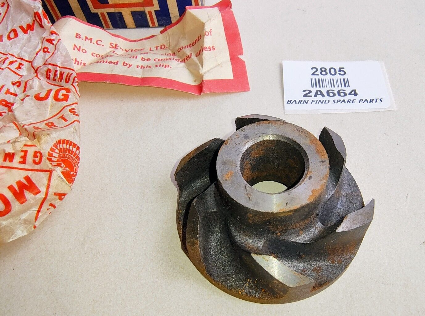 Water Pump Vane 2A664, New Old Stock in original packaging.1
