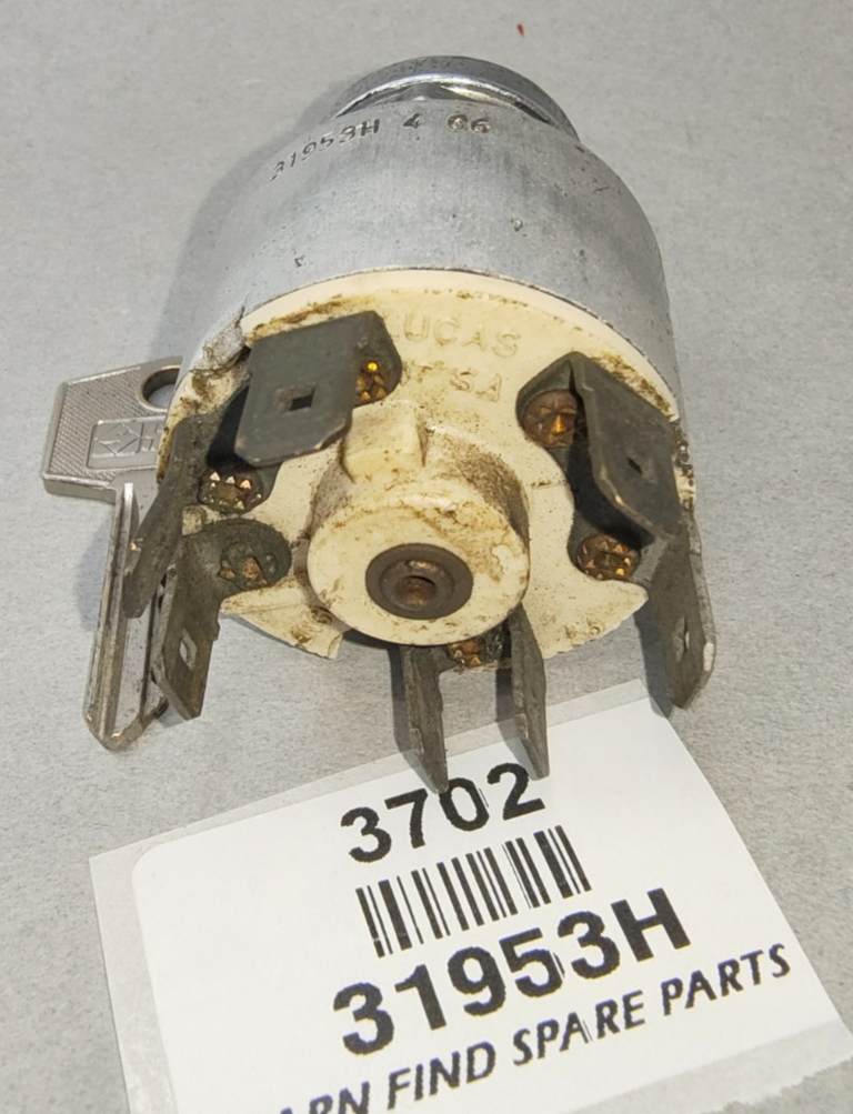 Original Lucas combined 3 position ignition & starter switch Good Used 31953H9