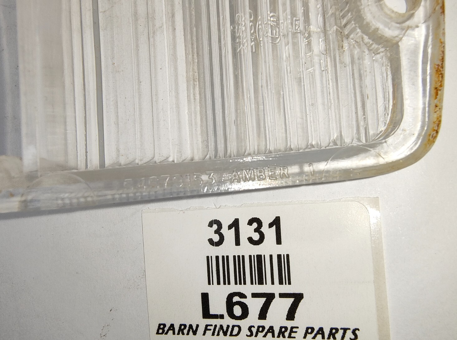 Original used Lucas L677 Clear Indicator Lens for MGB MGBGT Triumph Spitfire8